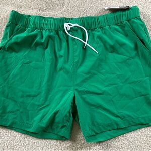 Green Men's Swim Shorts